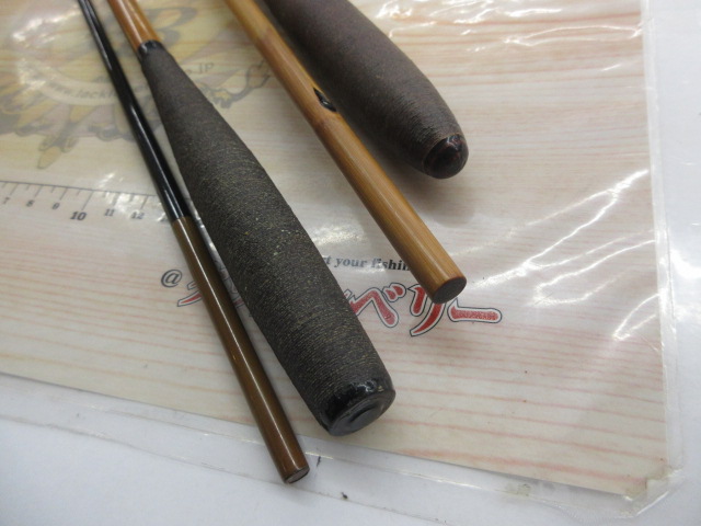 【ｾｯﾄ商品】ﾜｹあり和竿2本ｾｯﾄ