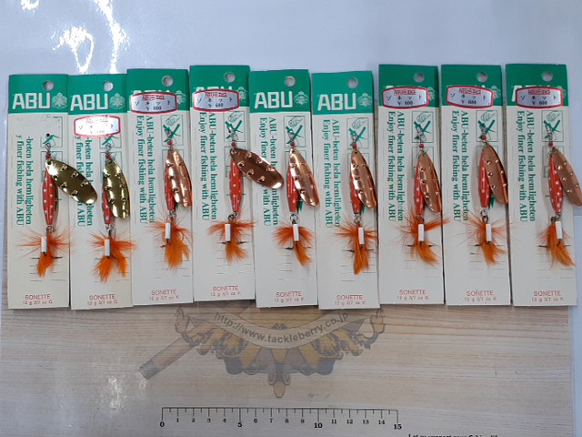 【ｾｯﾄ商品】ABU ｿﾞﾈｯﾄ 12g 3/7oz 9個 