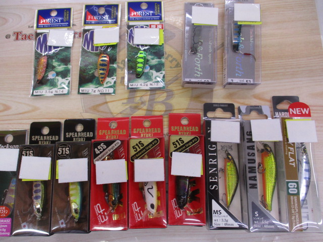 【ｾｯﾄ商品】【新品】➀渓流ｽﾌﾟｰﾝ&ﾌﾟﾗｸﾞ得々ｾｯﾄ