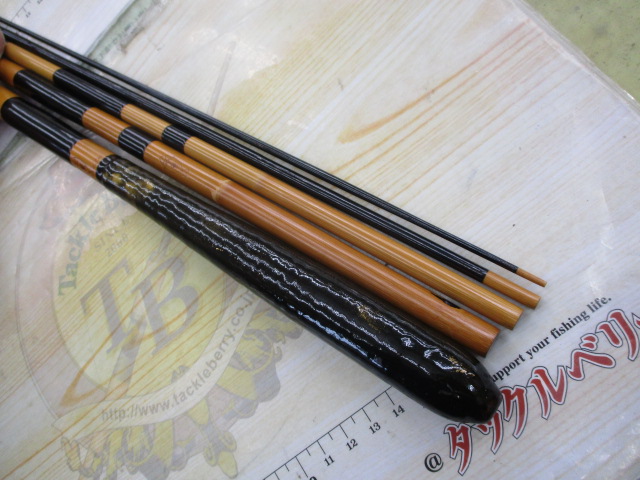【セット商品】竹製のヘラ竿x3本とオマケ!