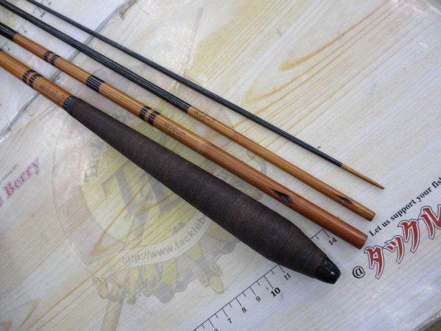 【セット商品】竹製のヘラ竿x3本とオマケ!