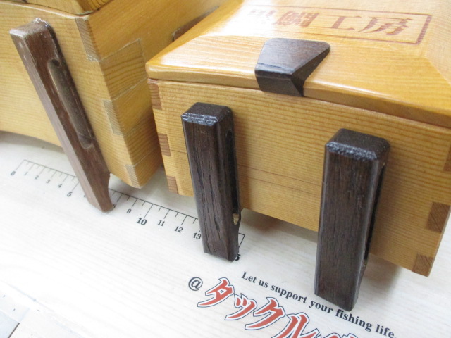 【ｾｯﾄ商品】黒鯛工房ｴｻ箱大小2個ｾｯﾄ