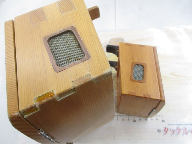 【ｾｯﾄ商品】黒鯛工房ｴｻ箱大小2個ｾｯﾄ