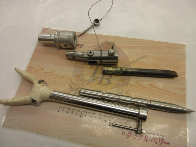 【ｾｯﾄ商品】石突き･竿受けSET