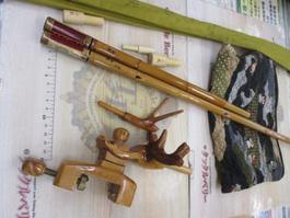 山伏竿掛け･万力