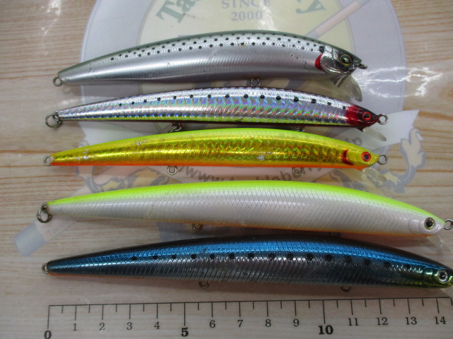 厳選ダイワ　シーバスルアーセット 5種　11,275円分！ 全10色] ダイワ シーバスハンターバイブZ 70S - 【バス