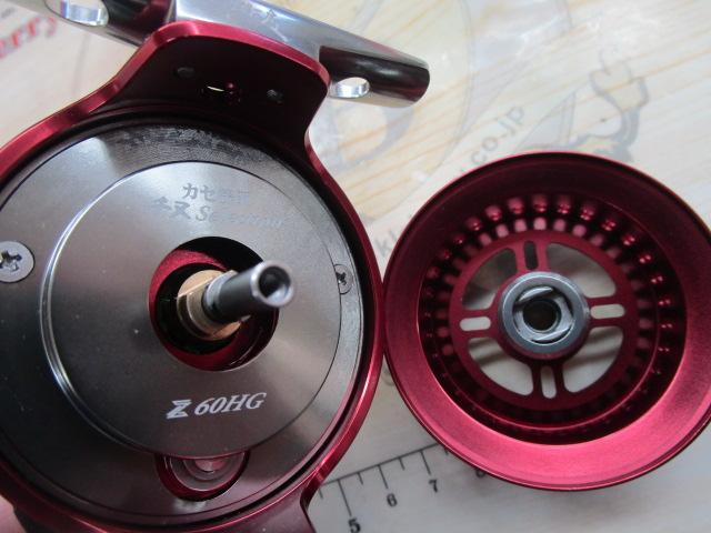 ｶｾ筏師 ﾁﾇｾﾚｸｼｮﾝZ 60HG RT(左) ﾚｯﾄﾞ/ﾃﾞｨｰﾌﾟﾁﾀﾝ