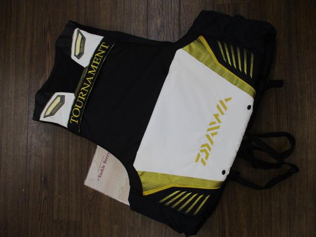 トーナメントフローティングベストDF-3007Tライトグレー2XL