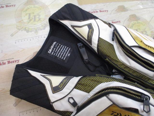 トーナメントフローティングベストDF-3007Tライトグレー2XL