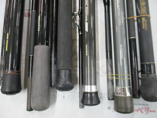 【ｾｯﾄ商品】中古船竿100号~200号6本ｱｿｰﾄ