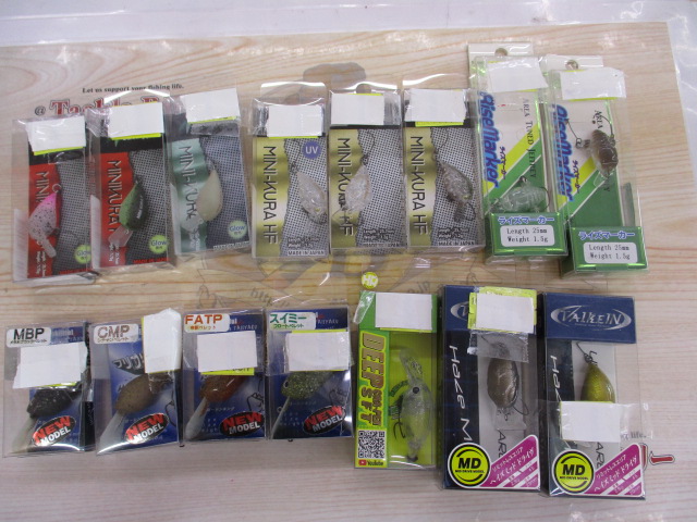 【セット商品】新品トラウトルアープラグ得々15点セット②